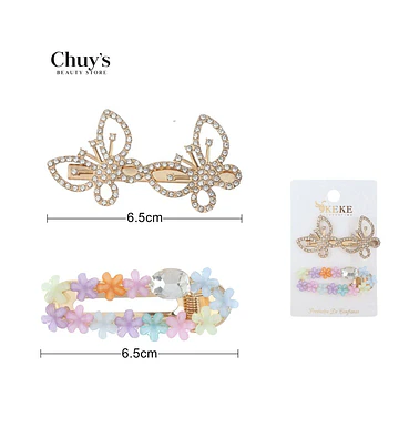 Clip Mariposa Brillante - Chuys Beautys | Chuy's Beautys Store