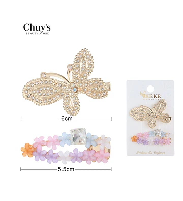 Pinza Mariposa Brillante - Chuys Beautys | Chuy's Beautys Store