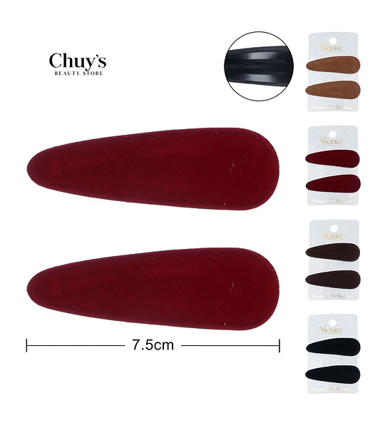 Pinza para Cabello de Terciopelo
