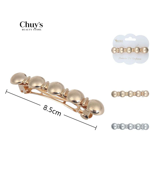Pinza Para Cabello Brillante