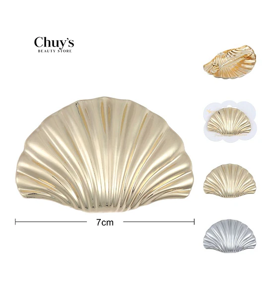 Pinza Para Cabello Concha