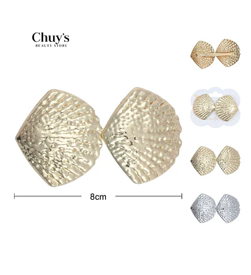 Pendientes Concha Dorados - Chuys Beautys | Chuy's Beautys Store