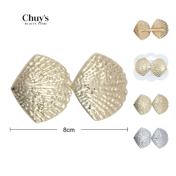 Pendientes Concha Dorados