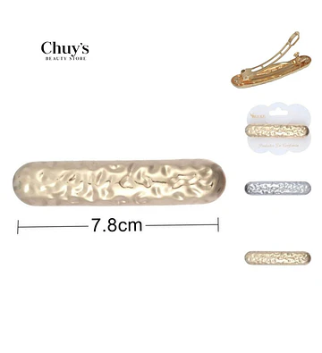 Pinza Para Cabello Metalizada - Chuys Beautys | Chuy's Beautys Store