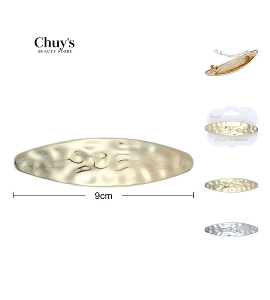Pinza Para Cabello Ovalada