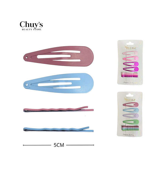 Pinzas Para Cabello
