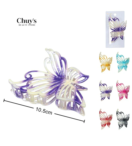 Pinza Mariposa Acrílica