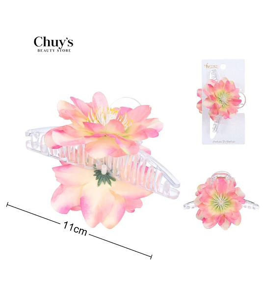 Clip Para Cabello Floral