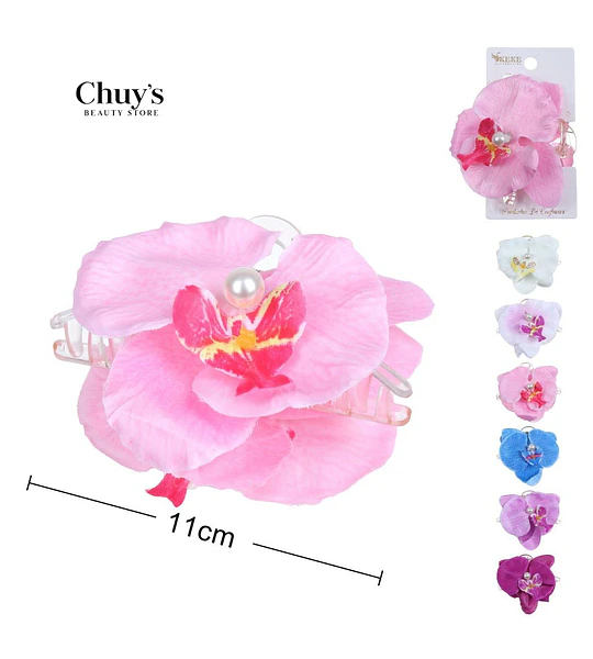 Clip Para Cabello Flor