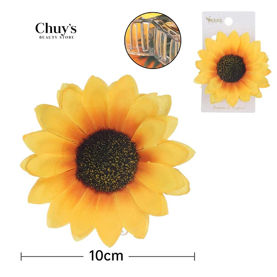 Flor Artificial Girasol 10cm