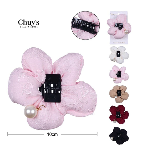 Pinza Para Cabello Flor