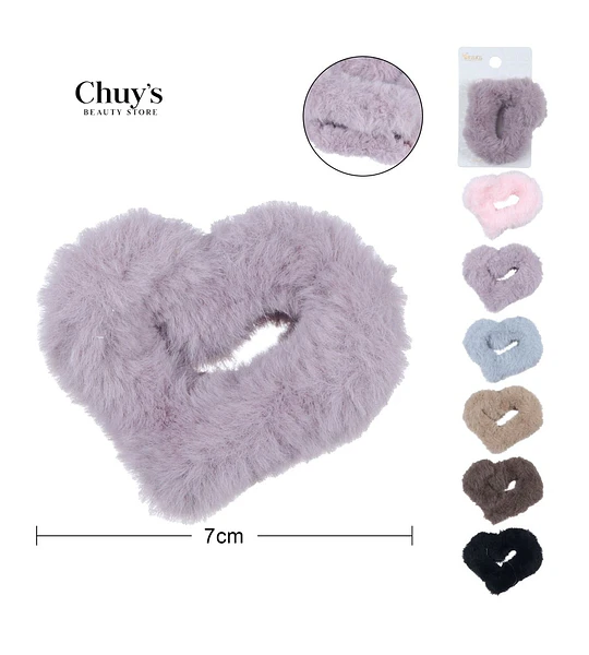 Scrunchie De Pelo Corazón