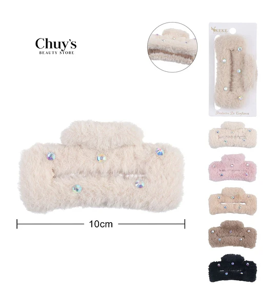 Pinza Para Cabello Con Perlas