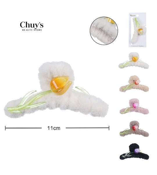 Pinza Para Cabello Peluda