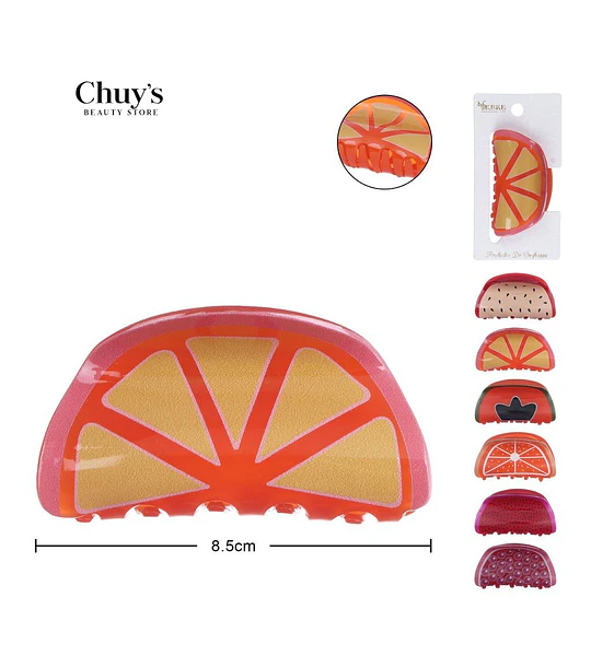 Pinza Para Cabello Frutal