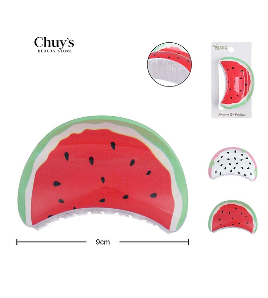 Pinza Para Cabello Sandía