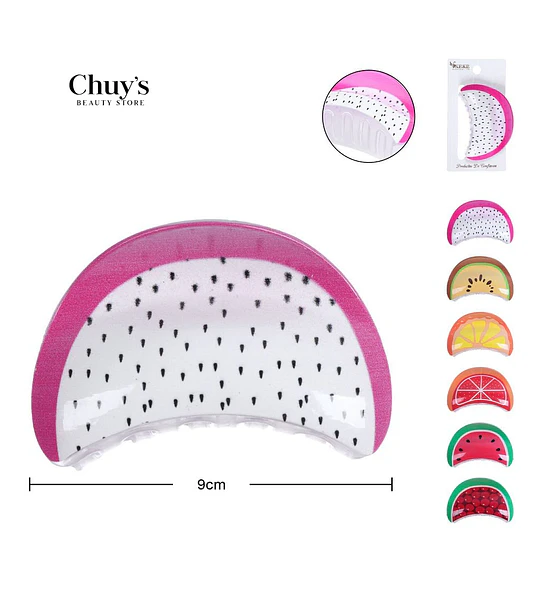 Pinza Para Cabello Fruta