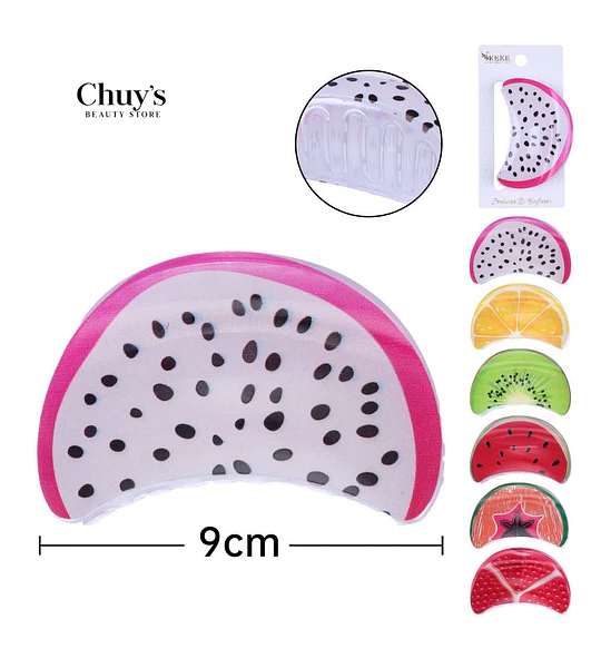 Pinza Para Cabello Fruta