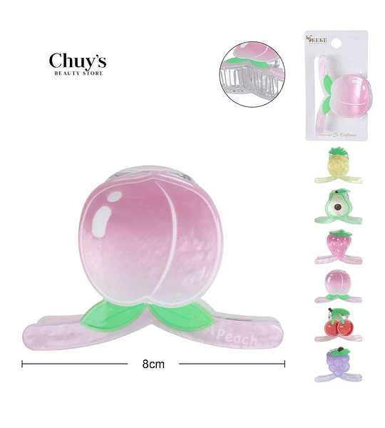 Pinza Para Cabello Melocotón