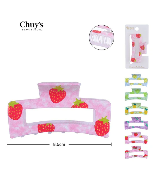 Pinza Para Cabello Frutal