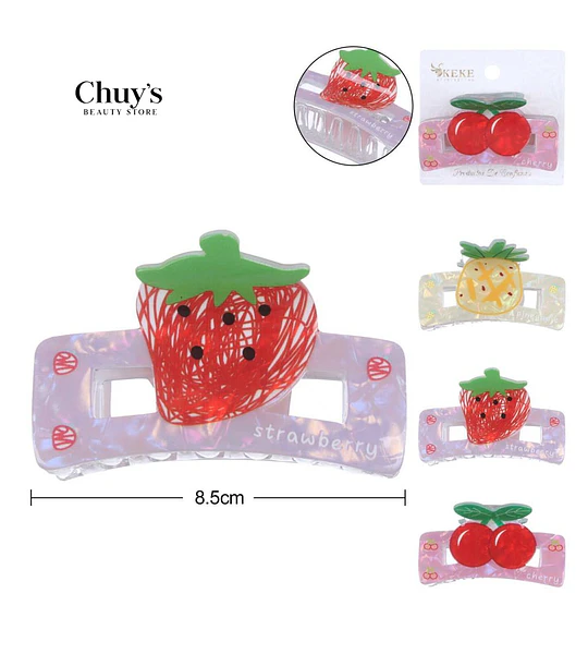 Clip Para Cabello Frutal