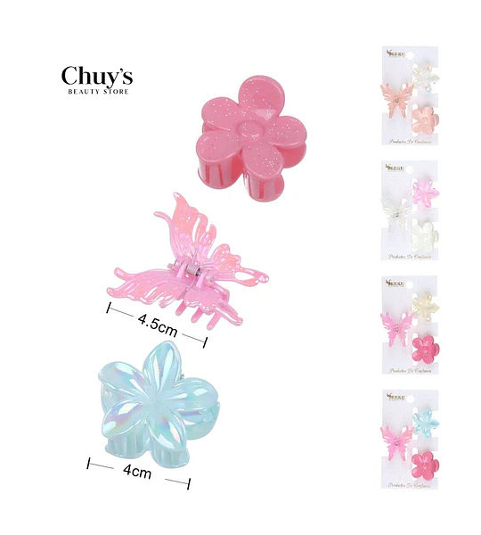 Pinzas Decorativas para Cabello