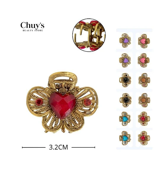 Broche Decorativo Corazón