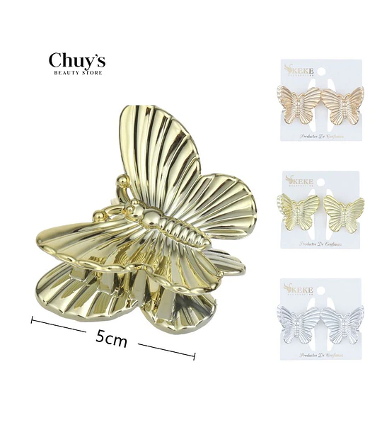 Pinza Mariposa Doble