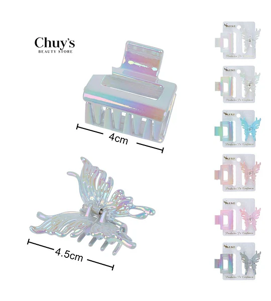 Pinza Para Cabello Mariposa