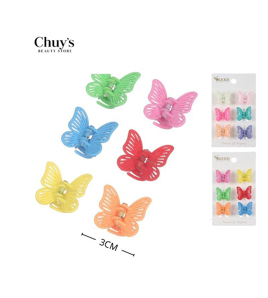 Pinza Mariposa Colorida