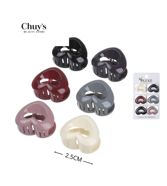 Pinza Para Cabello Corazón