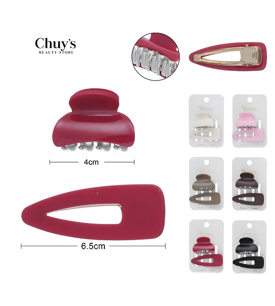 Pinza Para Cabello Grande