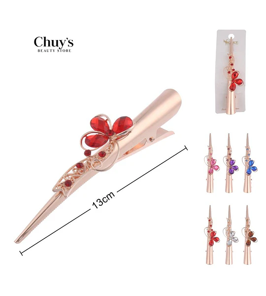 Pinza Para Cabello Decorada
