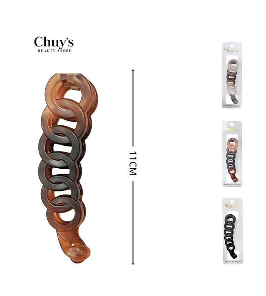 Pinza Para Cabello Acetato