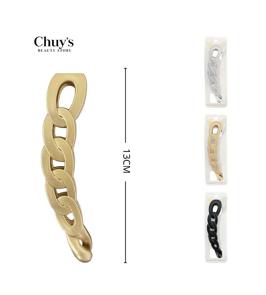 Clip Para Cabello Cadena