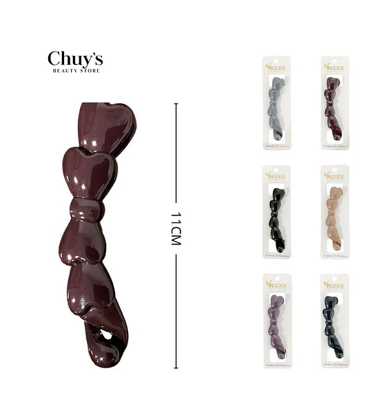 Pinza Para Cabello En Forma De Moño