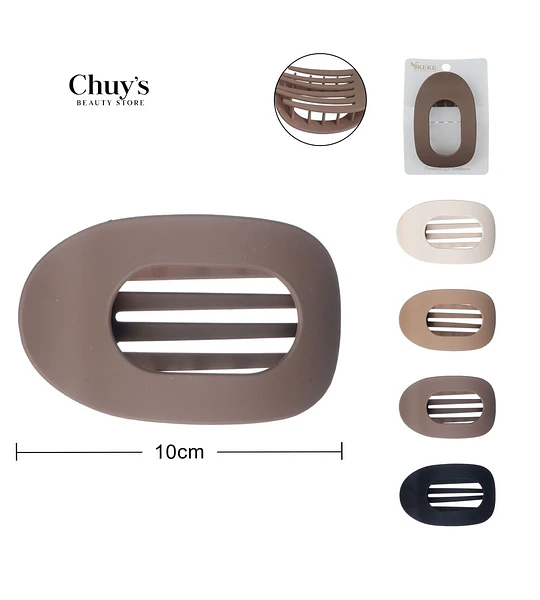 Pinza Para Cabello Ovalada