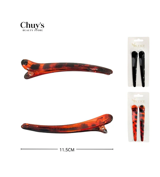 Pinza Para Cabello Tortoise