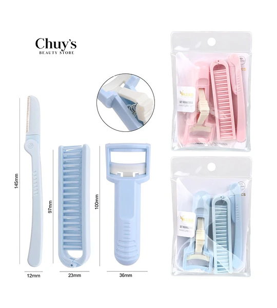 Set De Accesorios Para Cejas