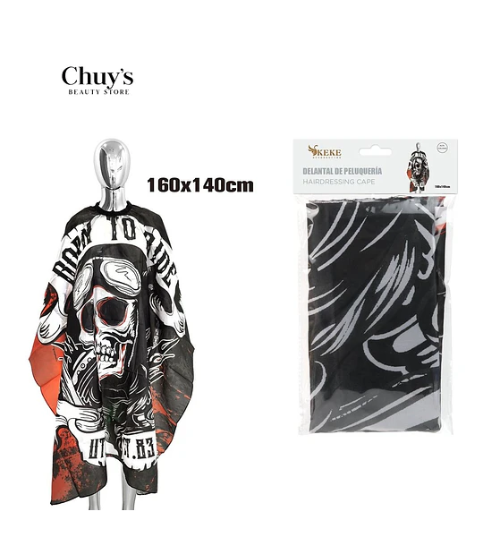 Delantal De Peluquería Con Diseño