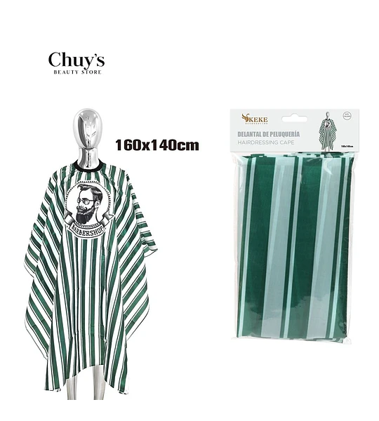 Delantal de Peluquería Rayado
