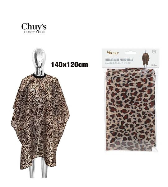 Delantal De Peluquería Animal Print