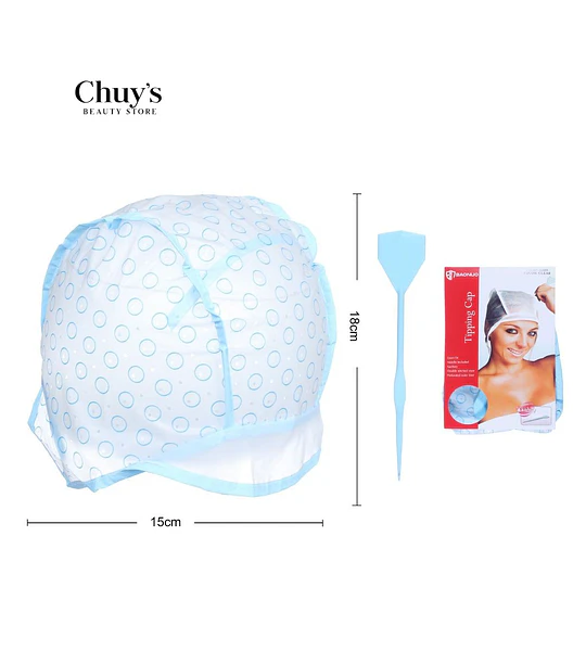 Gorro Para Tinte Con Puntas