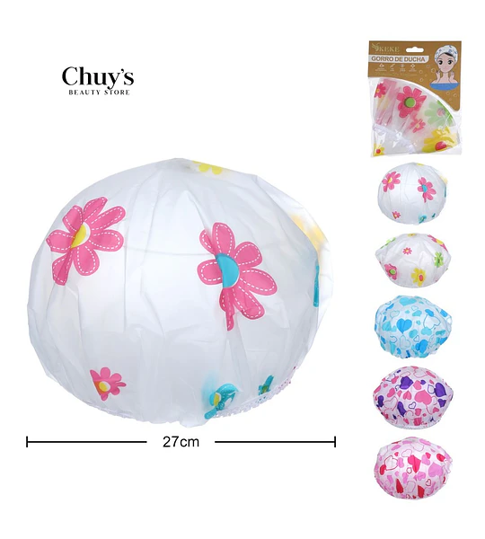 Gorro De Ducha Floral