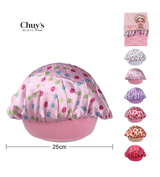 Gorro De Ducha Con Diseño Colorido