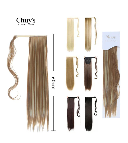 Extensión De Cabello Sintético 60cm