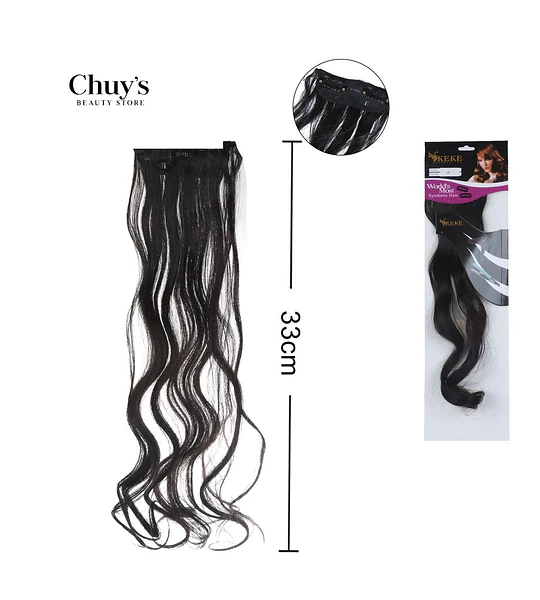 Extensión de Cabello Ondulada 33 cm
