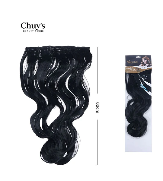 Extensión de Cabello Ondulada 60cm