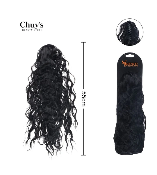 Extensión de Cabello Rizado 55 cm