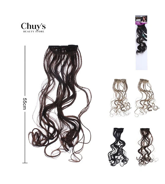 Extensión De Cabello Rizada 55cm